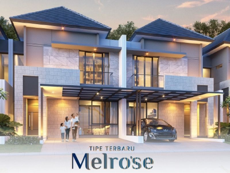 Rumah Mewah Melrose Citraland Tallasa City Makassar