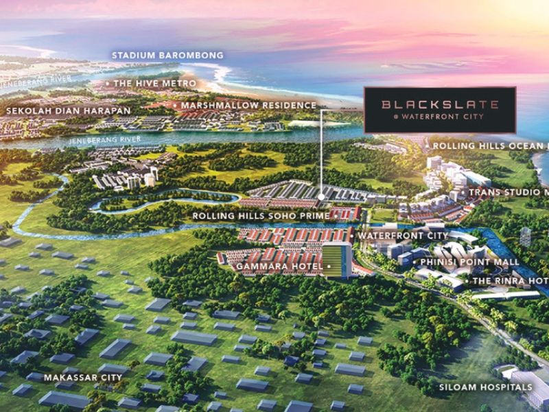 BLACKSLATE WATERFRONT CITY THE ELITE CHOICE